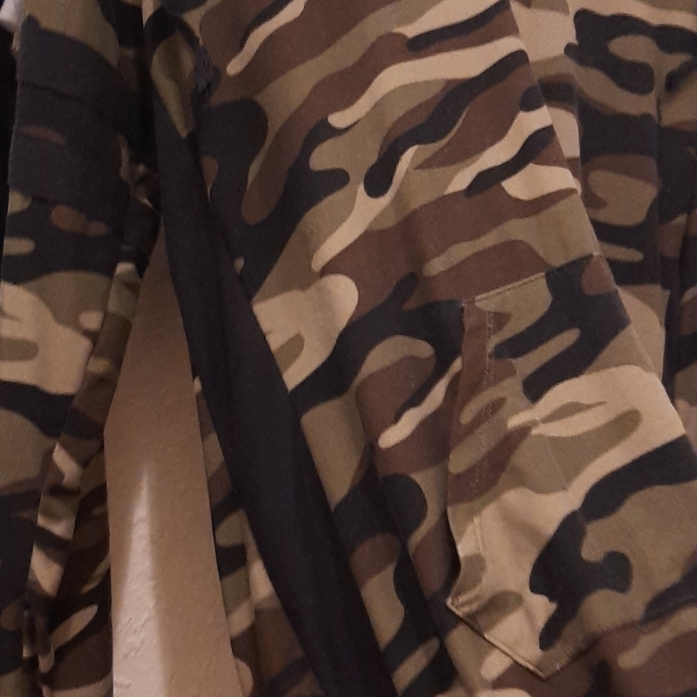 NOBO Camo Hooded Dress Size XL EUC - Picture 7 of 8